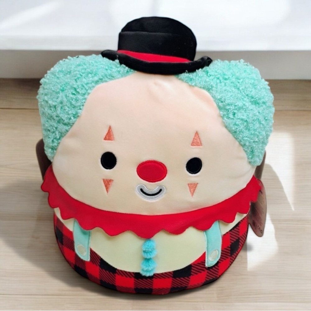Squishmallow UKEE Boy CLOWN 12" Plush 2024